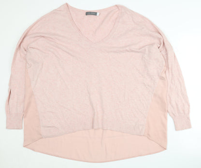 Womens UK Size XL Mint Velvet Pink Pullover Jumper