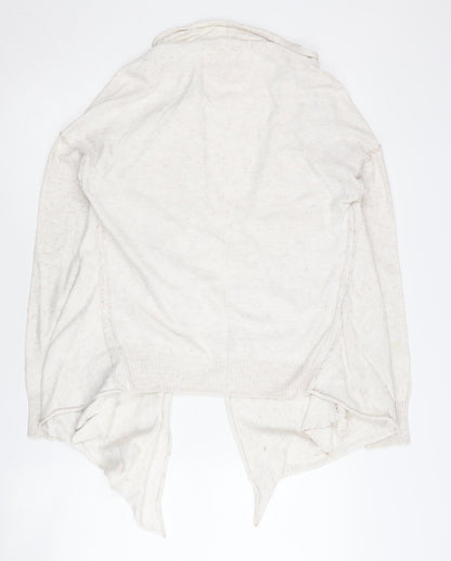 Womens UK Size 10 Fat Face Ivory Cardigan Jumper