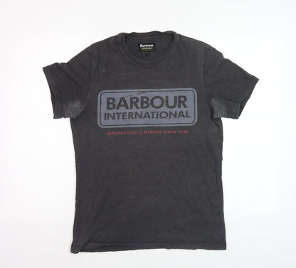 Barbour Men's Black T Shirt Small