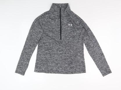 Under Armour Men's Grey 1/4 Zip Sweatshirt M