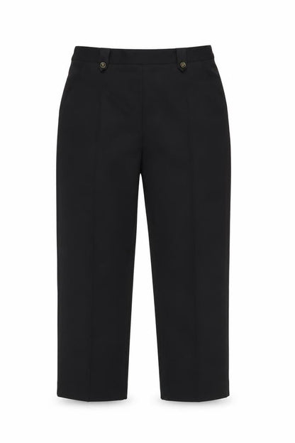 Bonmarché Womens Black Straight Trousers Size 14