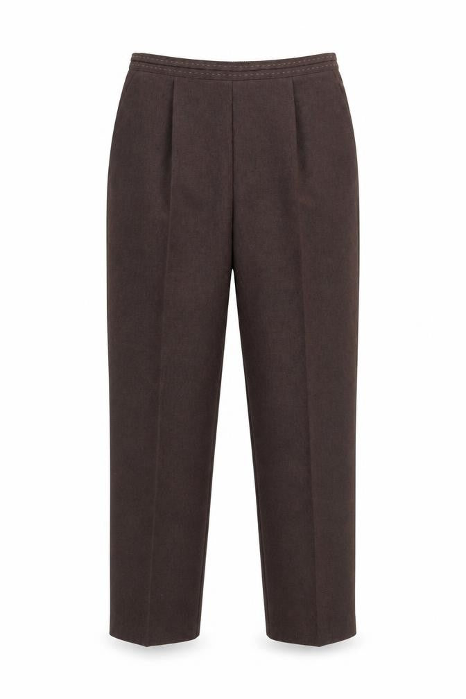Bonmarché Women's Brown Trousers Size 12 New