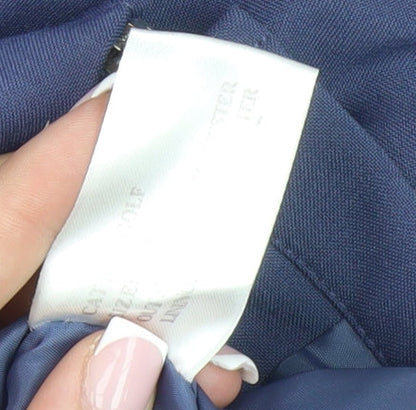 ADMÉ Men's Blue Basic Jacket, Size L, Cotton Blend