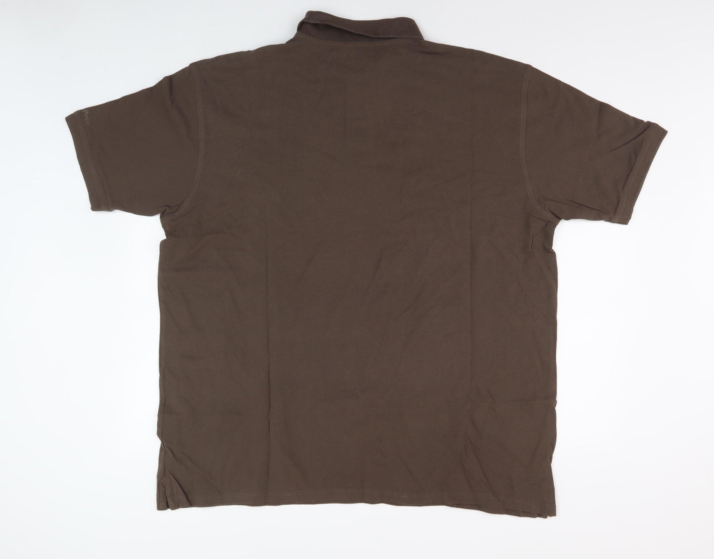 James Pringle Men's Brown 2XL Cotton Polo Shirt
