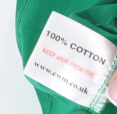 James Pringle Men's 2XL Green Cotton Polo Shirt