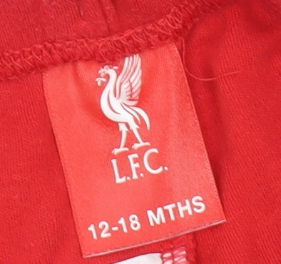 L.F.C. Unisex Baby & Toddler Red Shorts 12-18 Months