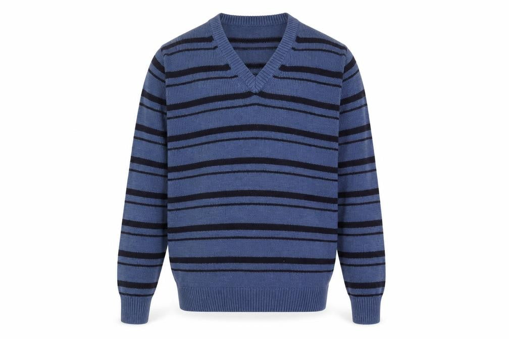 Mens UK Size M EWM Blue Pullover Jumper