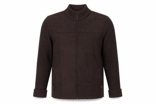 Mens UK Size XL B.C. Clothing Brown Basic Jacket