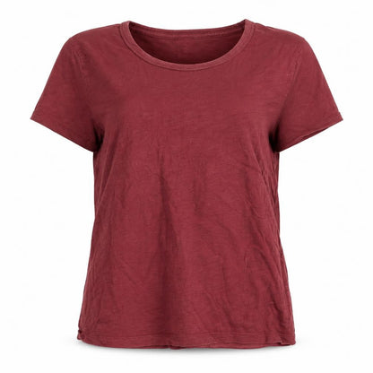 Gap Women's Red XL Relaxed Cotton Blend T-Shirt