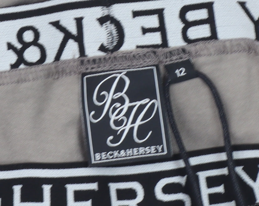 Beck & Hersey Grey Women's Leggings Size 12