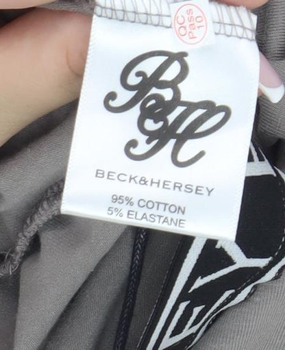 Beck & Hersey Grey Women's Leggings Size 12