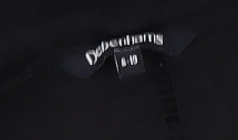 Debenhams Women's Black Sleeveless Cotton Dress