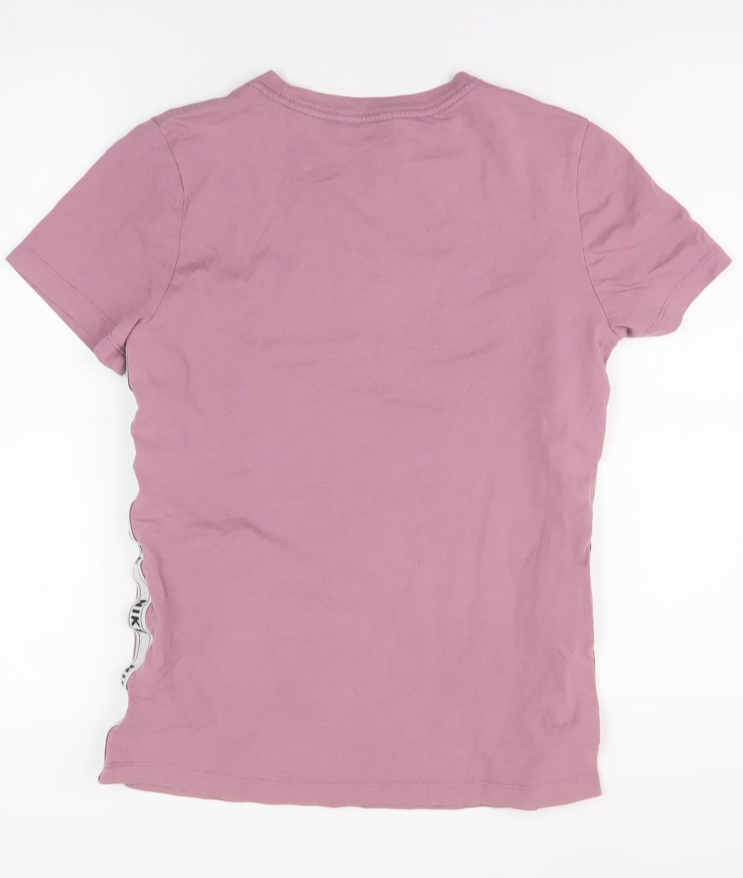 Nike Unisex Pink Crew Neck Short Sleeve T-Shirt Small