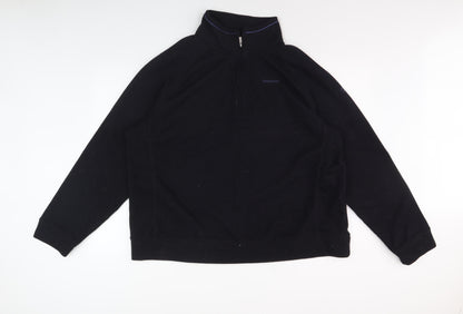 Craghoppers Men's Black 2XL 1/2 Zip Jumper