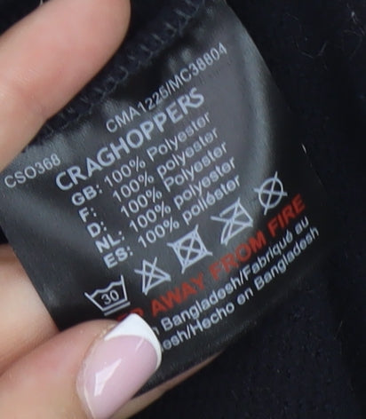 Craghoppers Men's Black 2XL 1/2 Zip Jumper