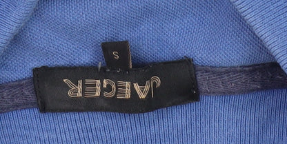 Jaeger Men's Blue Polo Shirt, Size S, Casual Style