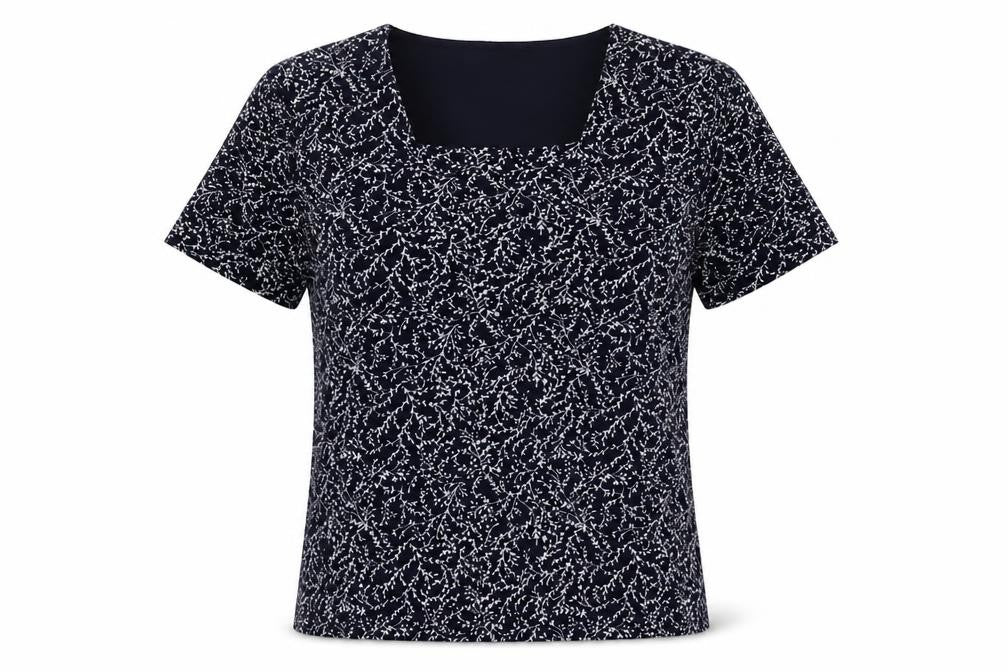 Womens UK Size 14 TIGI Black Basic T-Shirt