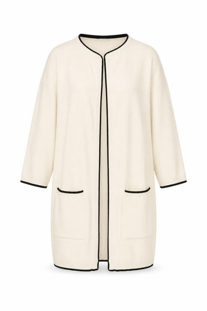 Womens UK Size S ESMARA Ivory Cardigan Jumper