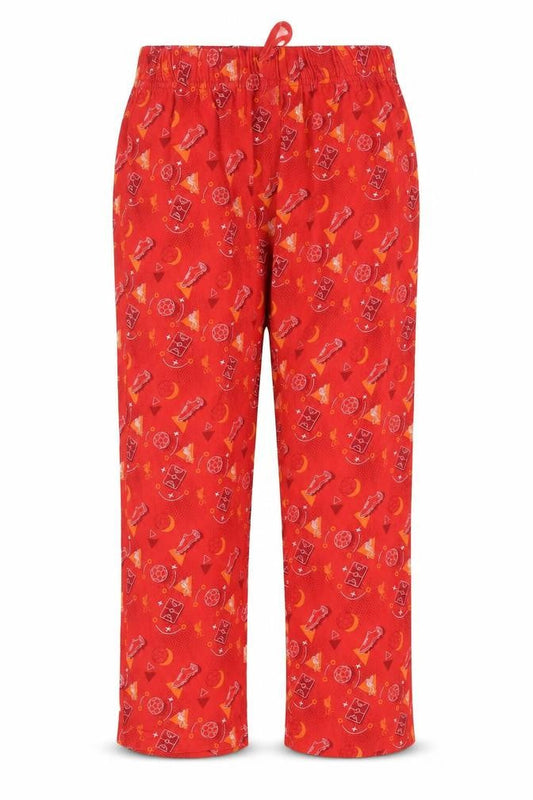 LFC Boys Red Elastic Waist Football Trousers 7-8 Years