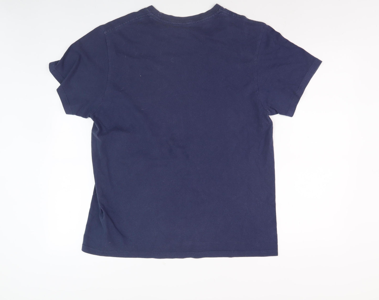 Mens UK Size L Club Blue  T-Shirt
