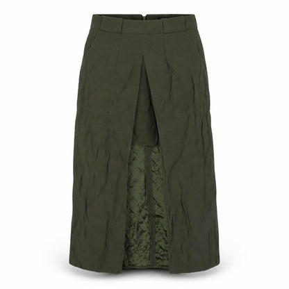 River Island Women's Green Skirt Size 12 with Pockets