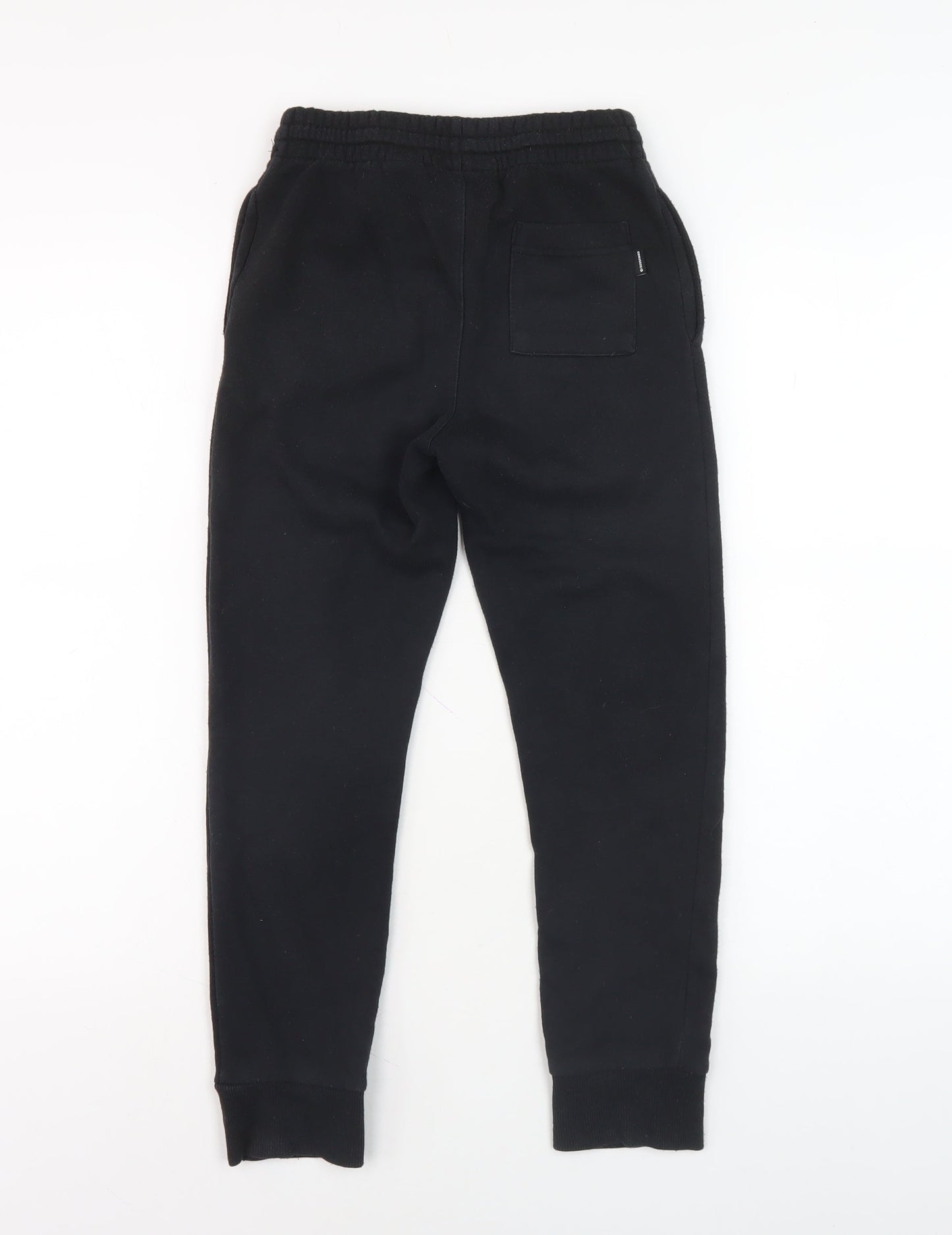Converse Boys Black Jogger Trousers Size S Elastic Waist