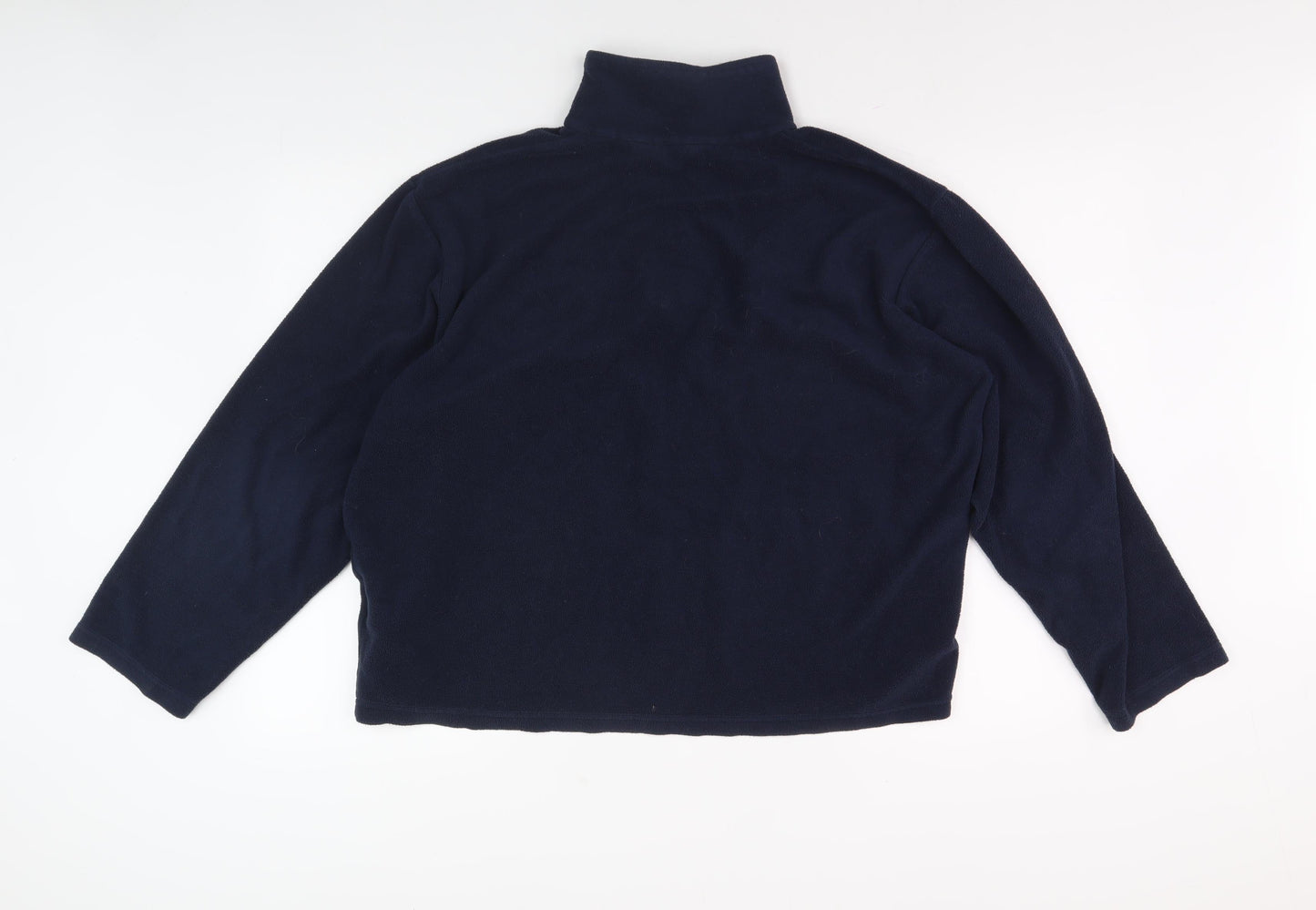 Mens UK Size XL Regatta Blue 1/4 Zip Sweatshirt