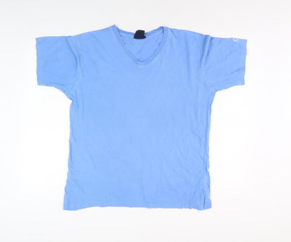 Mens UK Size S Cotton Traders Blue  T-Shirt