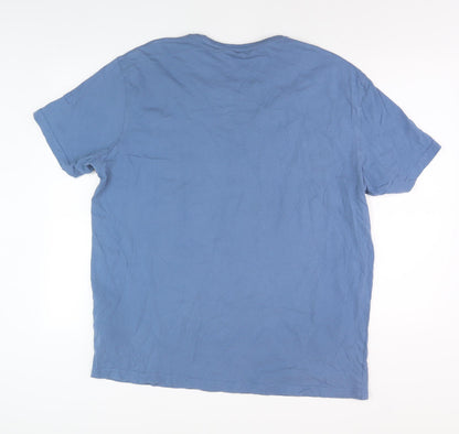 Regatta Men's Blue Graphic Outdoor T-Shirt 2XL