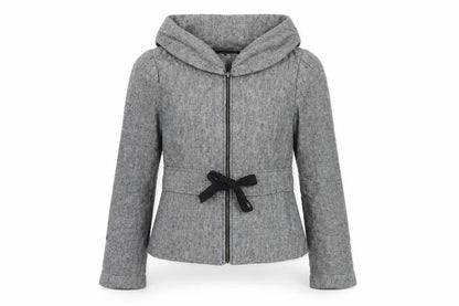 Womens UK Size S Zara Grey Basic Jacket