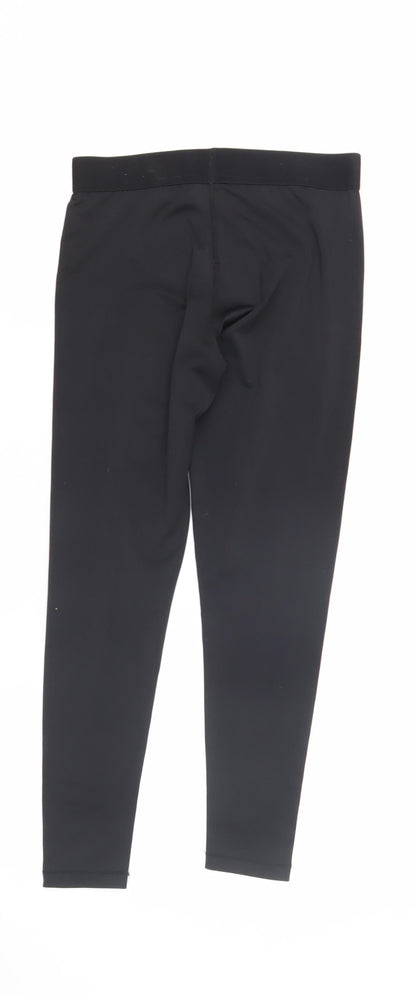 USA Pro Girls Black Leggings - Size 12 Years, Activewear