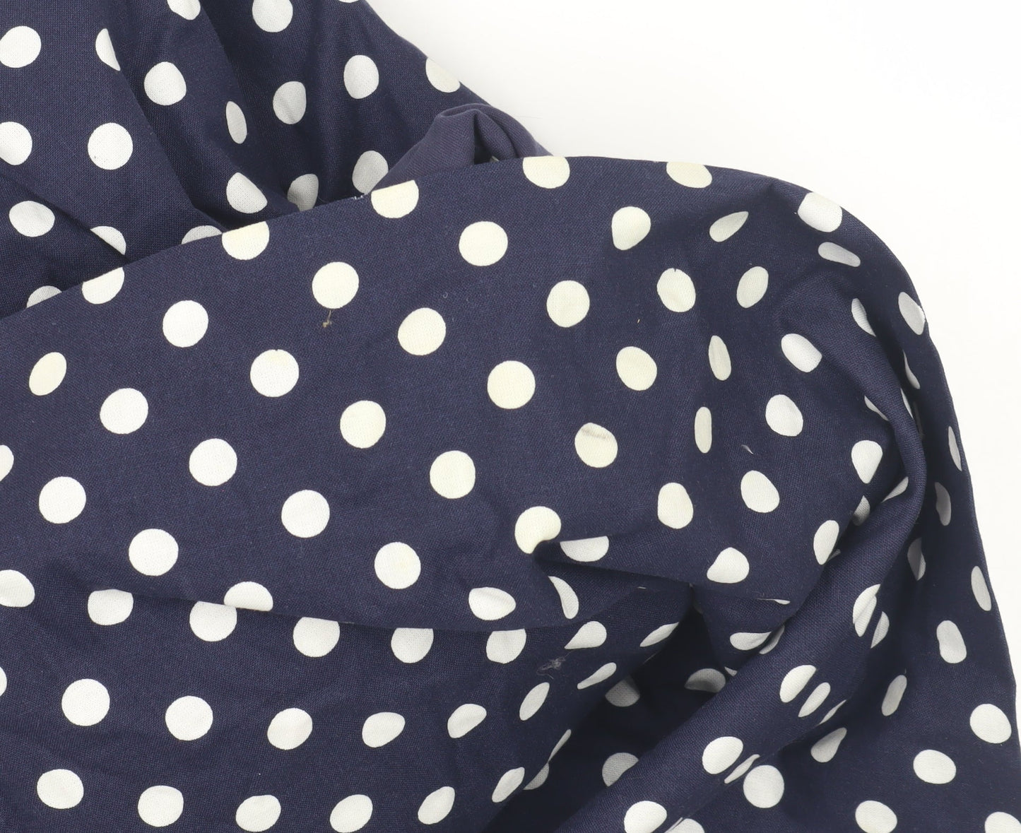 Laura Ashley Girls Blue Polka Dot Midi Dress, 7-8 Years