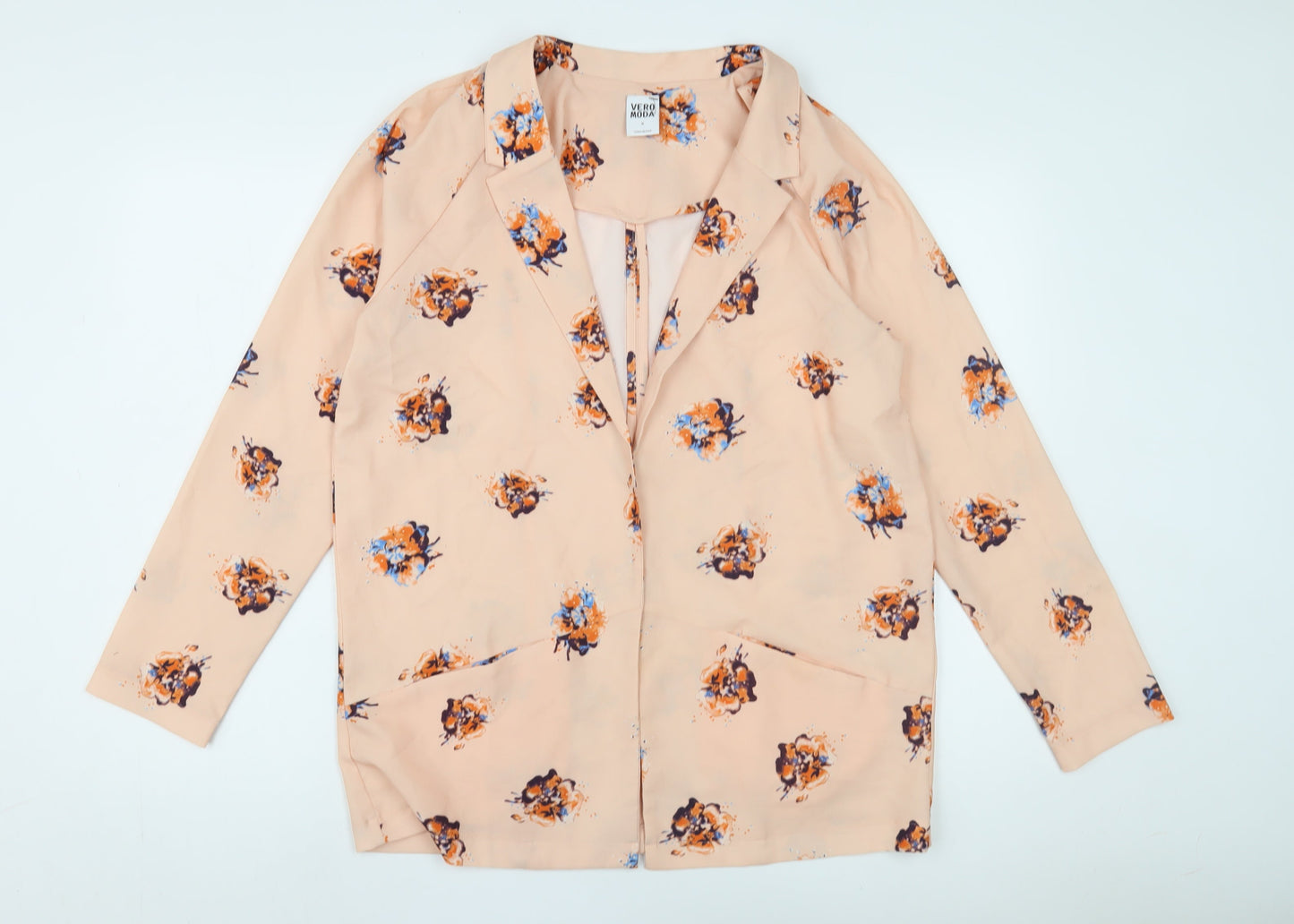 Womens UK Size M VERO MODA Beige Basic Jacket