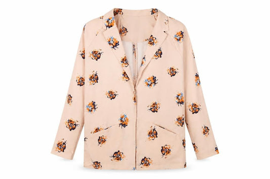 Womens UK Size M VERO MODA Beige Basic Jacket