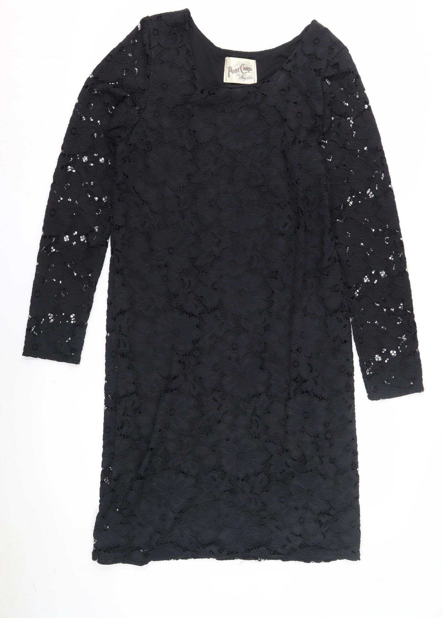 A Postcard from Brighton Women's Black Lace Dress