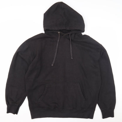 Mens UK Size S boohooMAN Black Pullover Hoodie