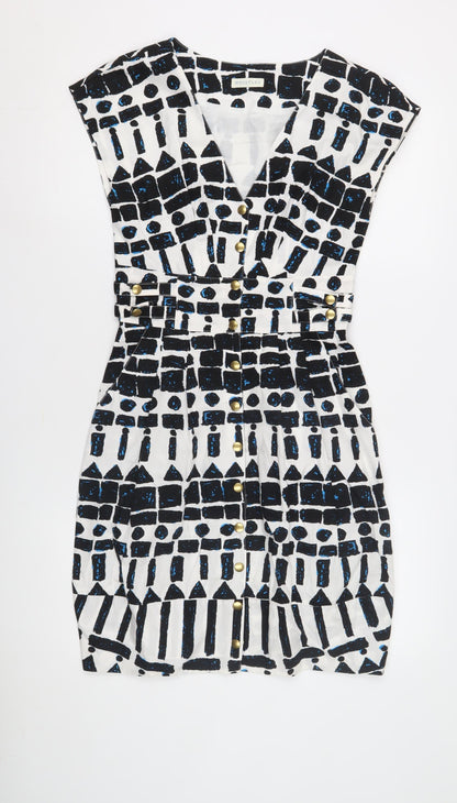 Whistles Women's Geometric Short Dress, Size 8