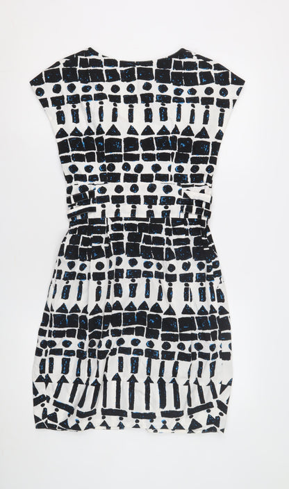Whistles Women's Geometric Short Dress, Size 8
