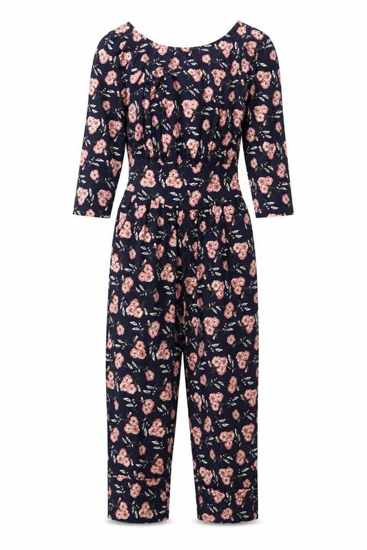 La Vie Women's Multicoloured Floral Jumpsuit S