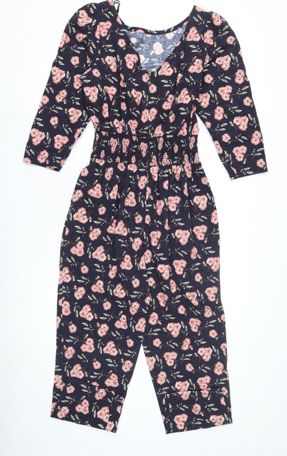 La Vie Women's Multicoloured Floral Jumpsuit S