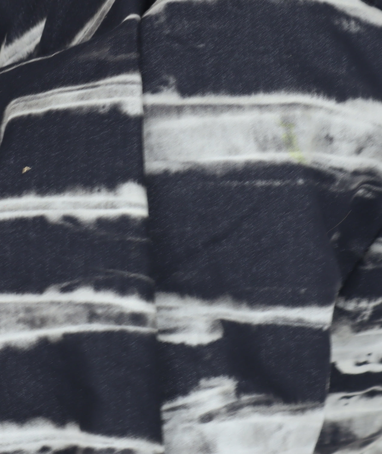 Per Una Women's Black A-Line Skirt, Size 8, Striped