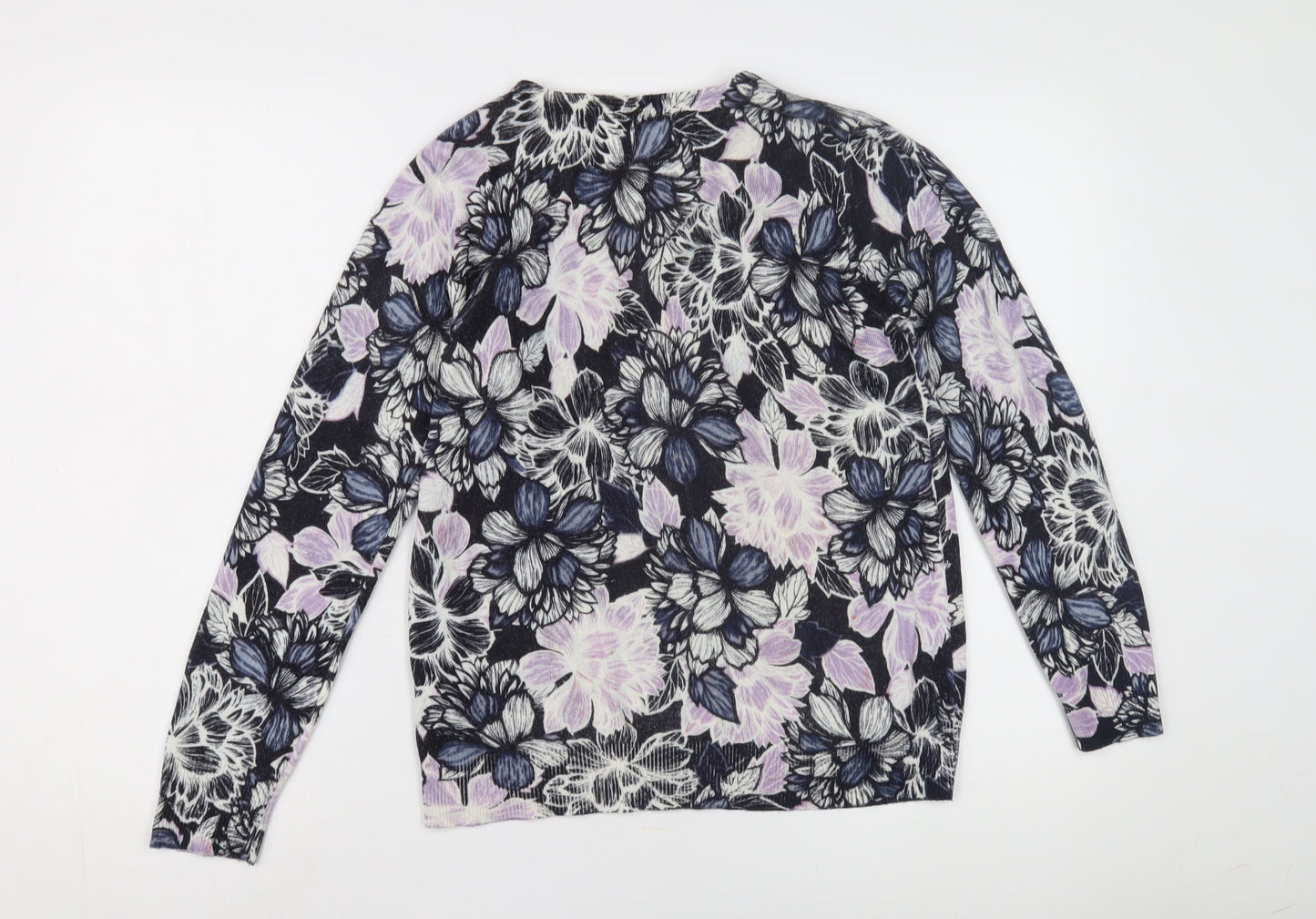 Womens UK Size 12 Maine Multicoloured Pullover Jumper