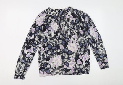 Womens UK Size 12 Maine Multicoloured Pullover Jumper