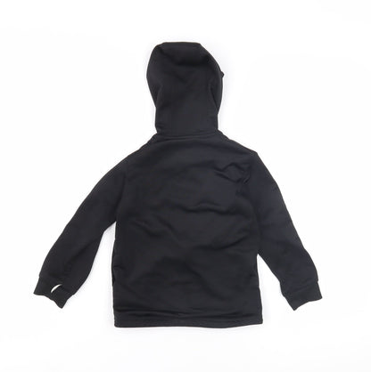 Adidas Boys Black Full Zip Hoodie 2-3 Years