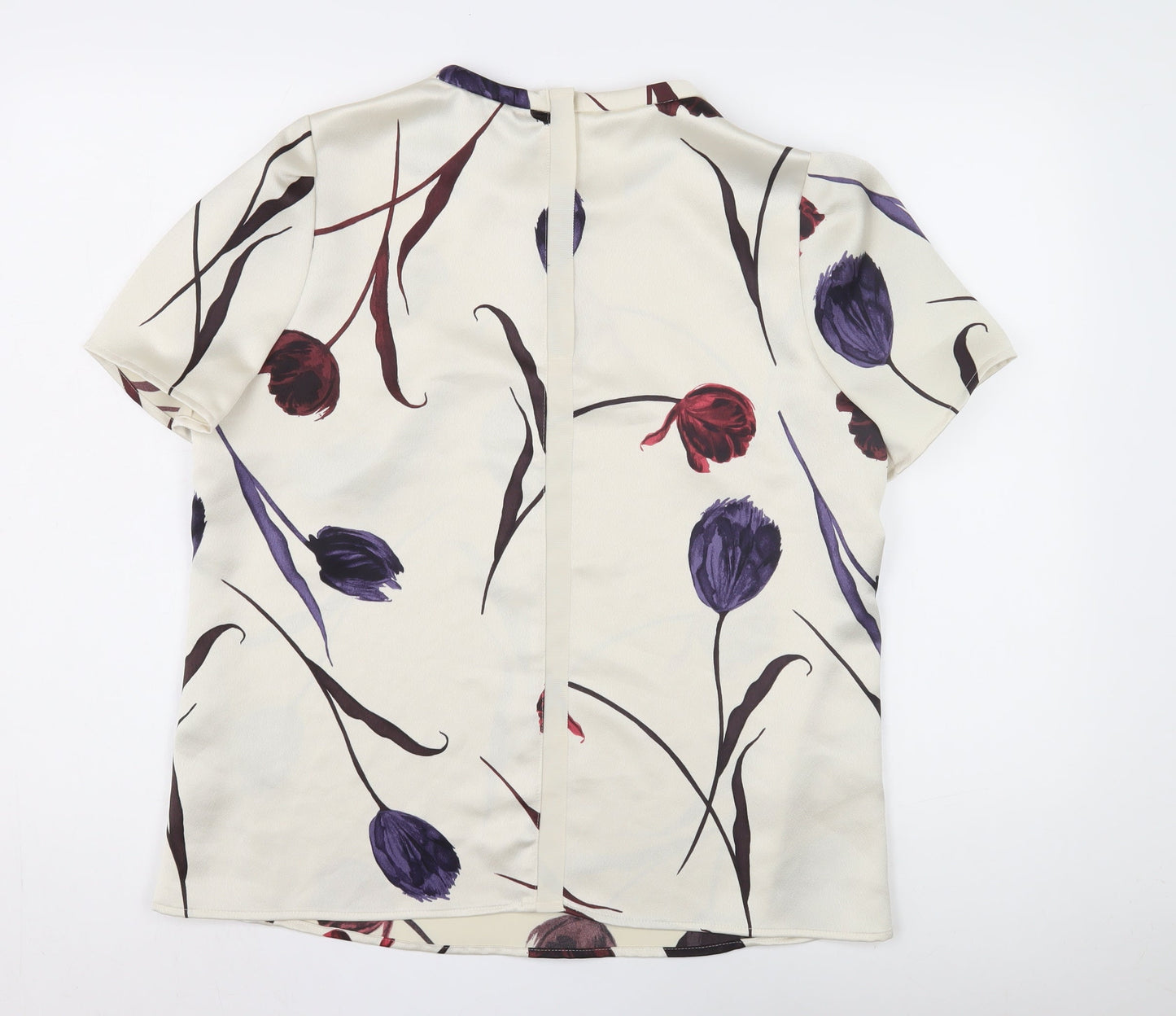 Womens UK Size 16 NEXT Multicoloured Basic Blouse