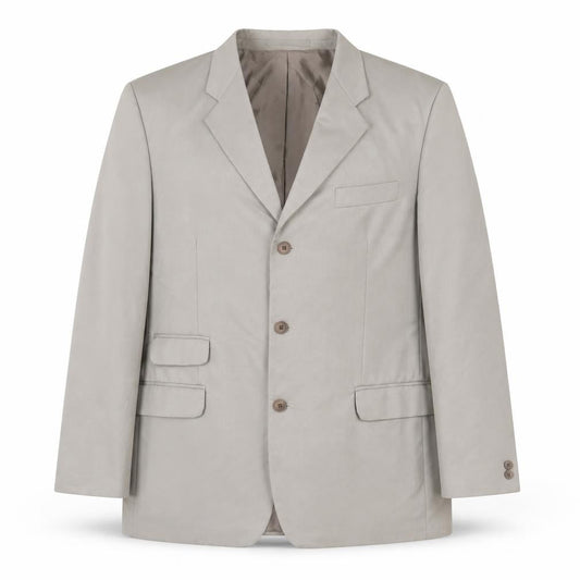 City inc Men's Beige Blazer 44L Regular Fit Jacket