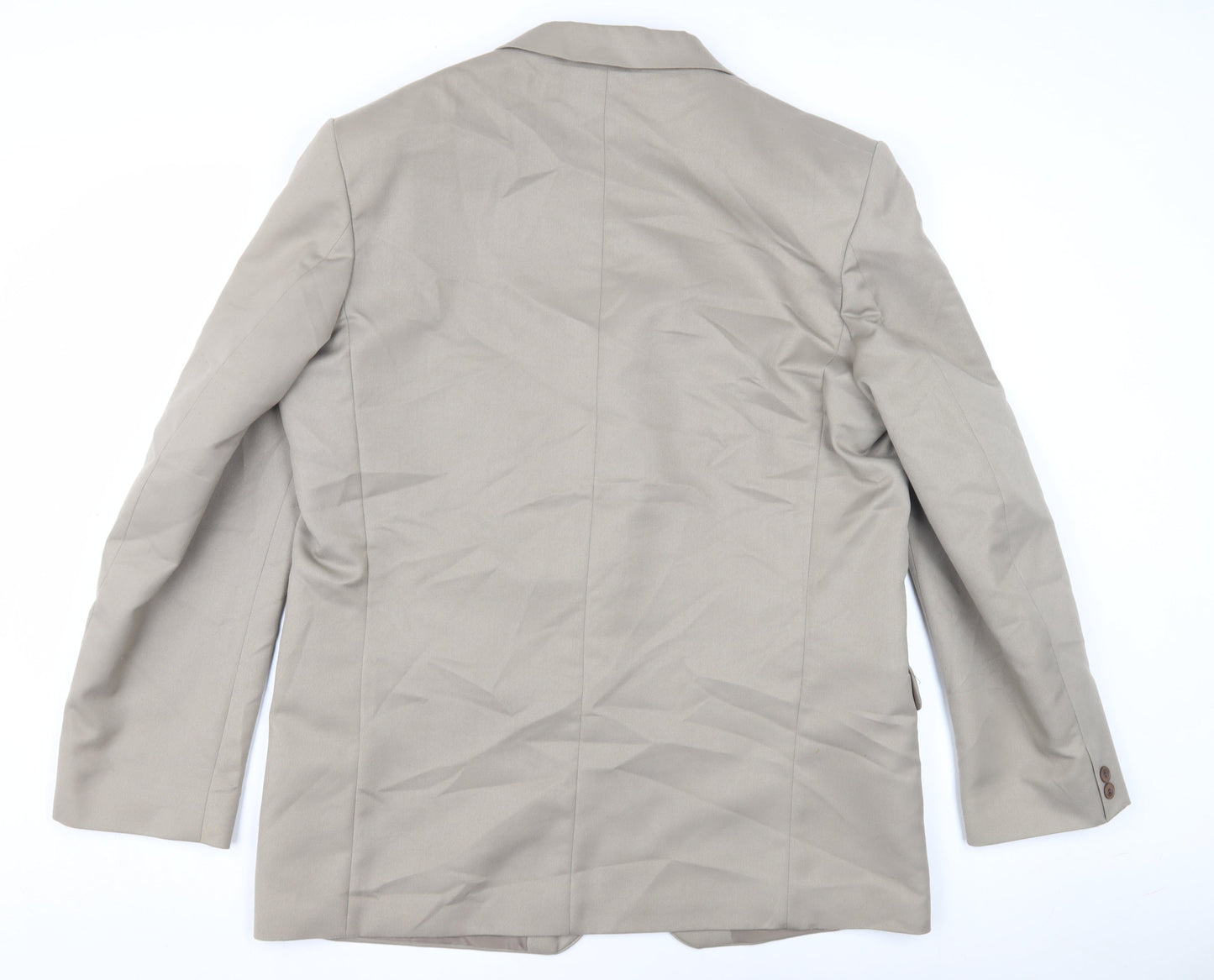 City inc Men's Beige Blazer 44L Regular Fit Jacket