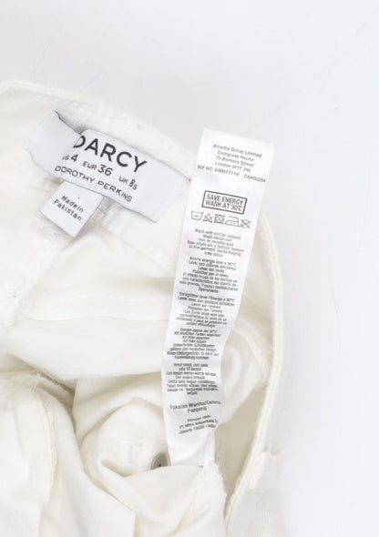 Dorothy Perkins Women's White Skinny Jeans Size 8