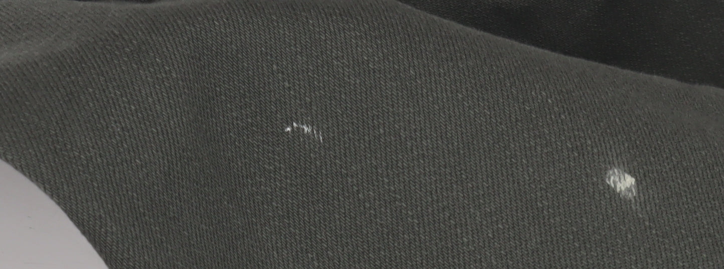 H&M Women's Green Cotton Skirt, Size 14