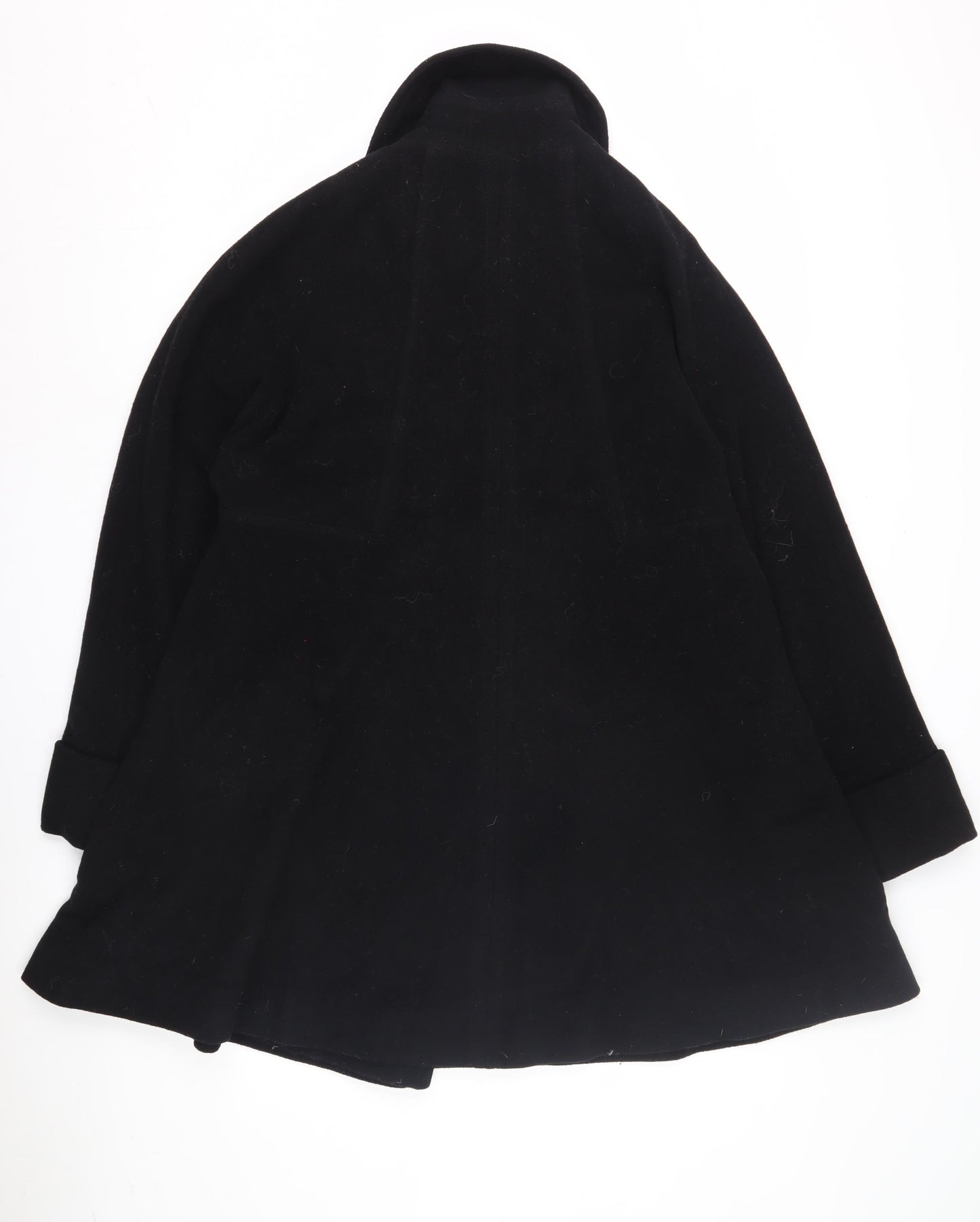 Womens UK Size 10 Damsel in a Dress Black Pea Coat